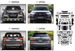 Q7 2007-2015 İÇİN Q7 2020- DÖNÜŞÜM SETİ KOMPLE resmi