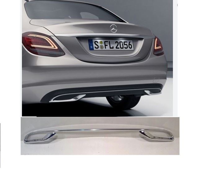 ARKA TAMPON SPOİLER ÇITASI KROM W205 2019- resmi