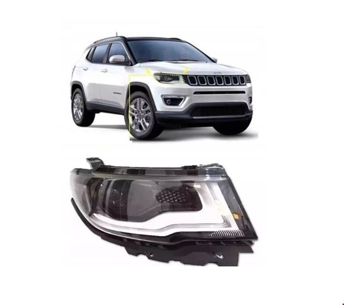ÖN FAR SAĞ ( HALOJEN MERCEKLİ ) COMPASS 2017- resmi
