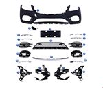ÖN TAMPON SET ( PANJURSUZ ) S400 AMG W222 2018- resmi