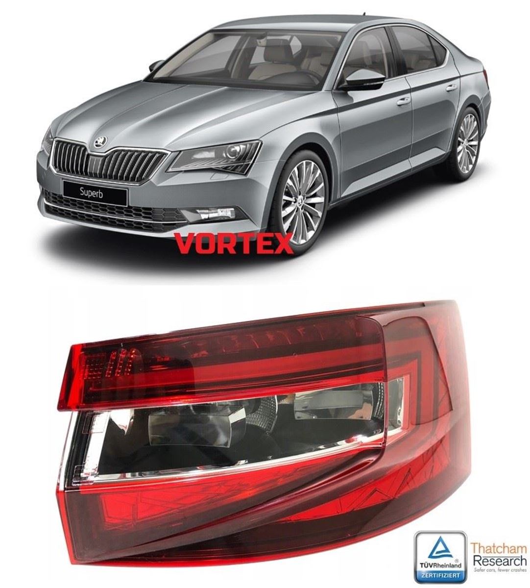 ARKA STOP LAMBASI SOL (LEDLİ) SUPERB 2015- resmi