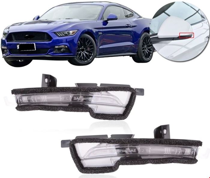 DIŞ DİKİZ AYNA SİNYALİ SOL MUSTANG 2015- resmi