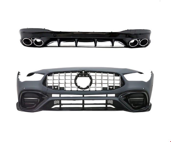 CLA45 AMG BODY KİT (ÖN TAMPON-ARKA DİF) W118 2020- resmi