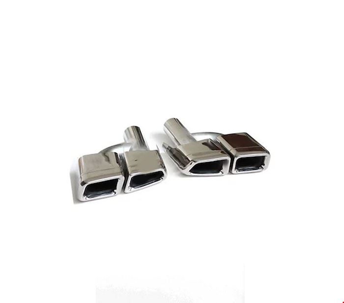 ARKA EGZOZ UCU SET (KROM) YENİ C63 AMG 2019- resmi