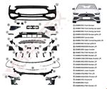 ÖN TAMPON SET AMG (PANJUR HARİÇ) W206 2021- resmi