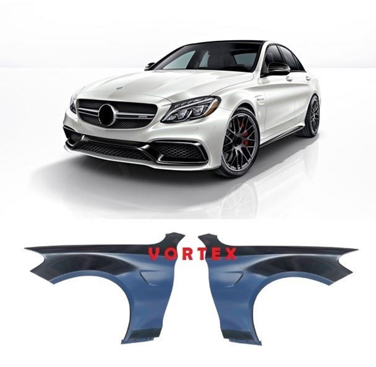 ÖN ÇAMURLUK TAKIMI SAĞ+SOL (C63) W205 2014- resmi