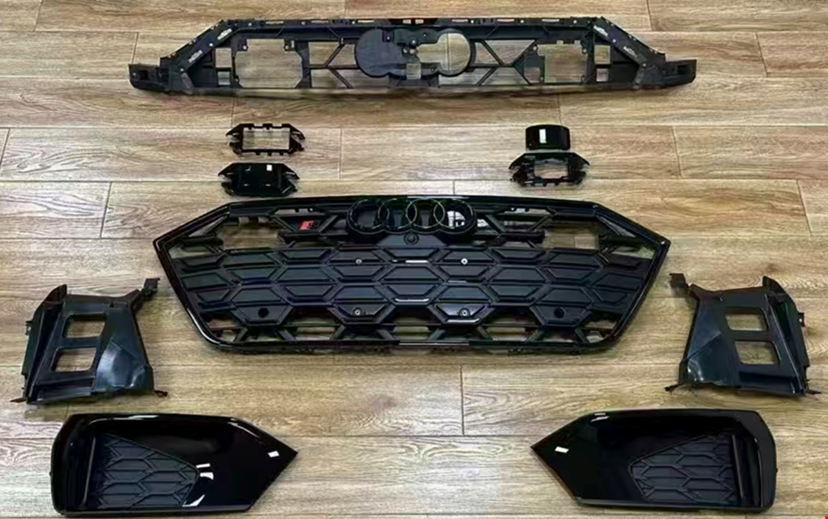 ÖN PANJUR+TAMPON IZGARA SET (SİYAH) A7 2023- resmi