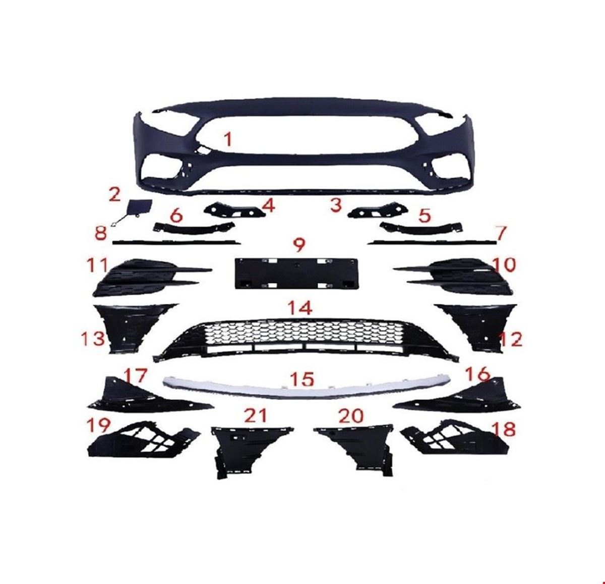 ÖN TAMPON SET AMG W177 2020- resmi