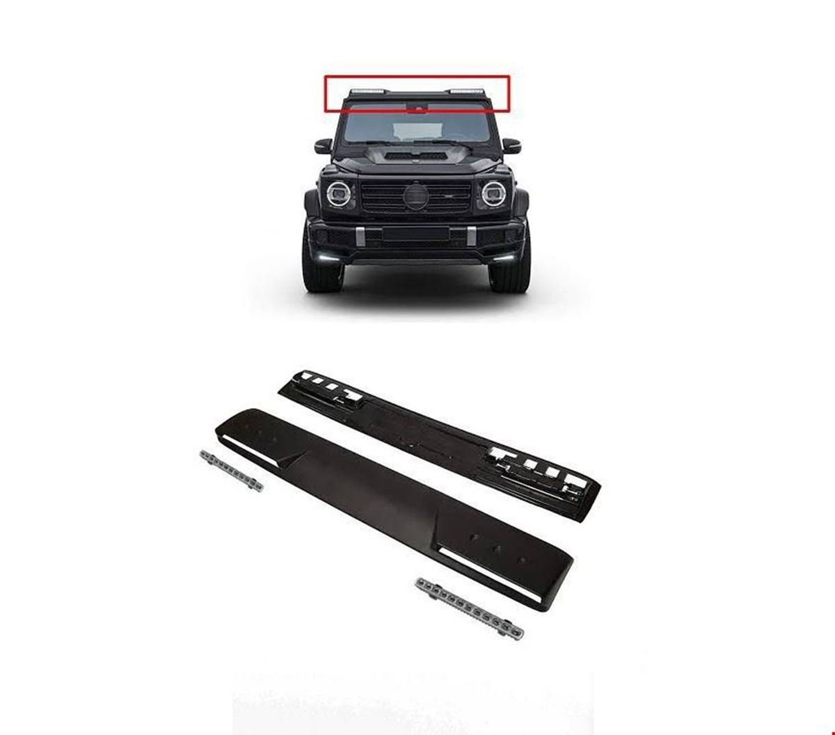 ÖN TAVAN SPOYLERİ (LEDLER İLE) BRABUS W463 2008- resmi