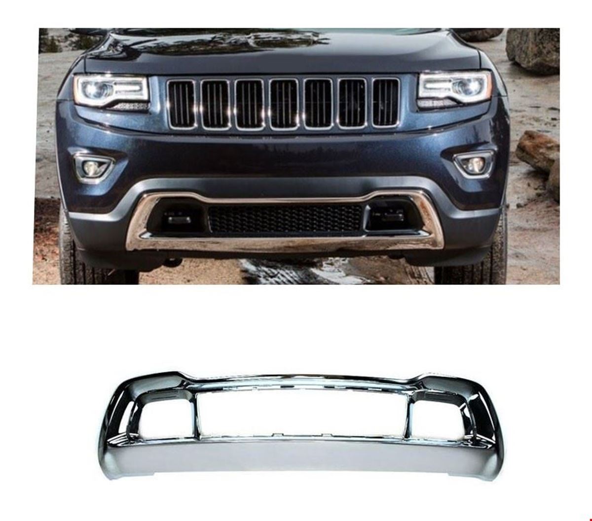 ÖN TAMPON ALT KROM ÇERÇEVE GRAND CHEROKEE 2014- resmi