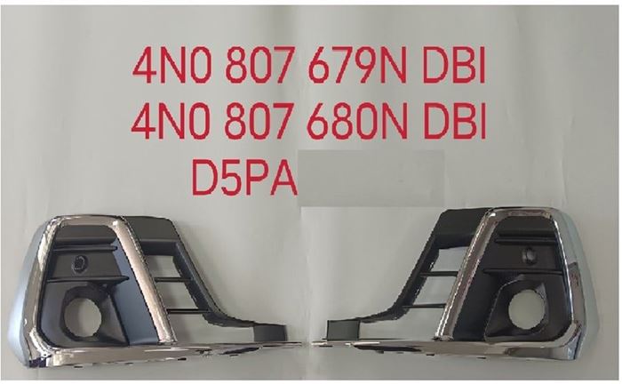 ÖN TAMPON IZGARASI SOL A8 2018- resmi