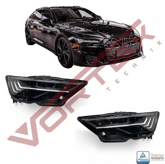 FULL HD MATRIX DÖNÜŞÜM FAR SET (SHADOW) A6 2020- resmi