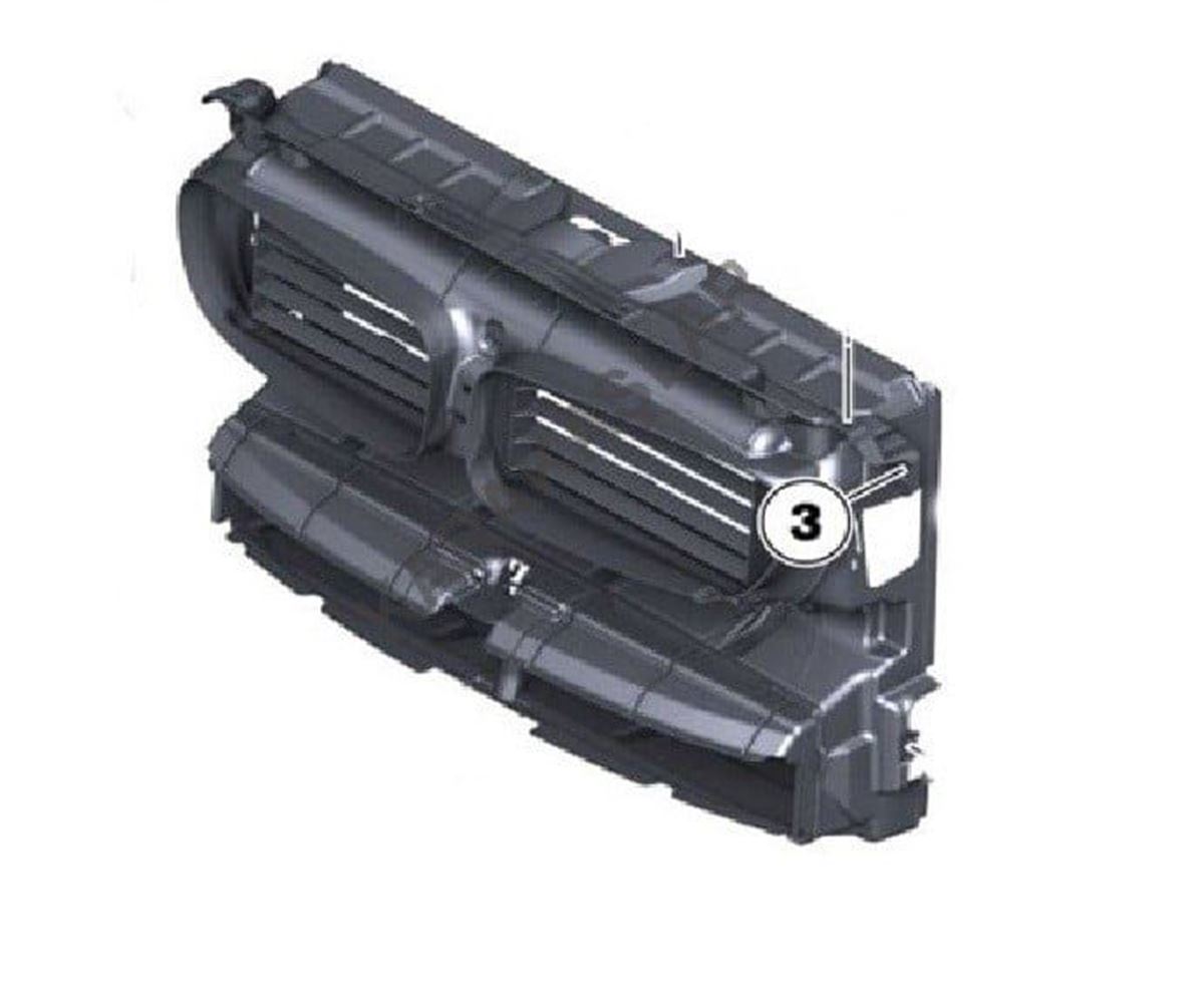 ÖN GÖZLÜK FAN PANELİ (MOTORSUZ) F10 2010- resmi
