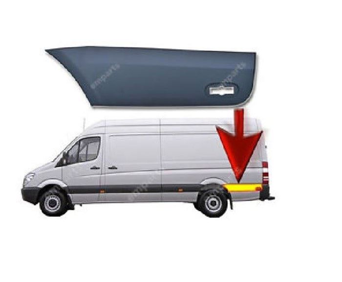 SOL ARKA ÇAMURLUK KAPLAMA CRAFTER / SPRİNTER 2006- resmi