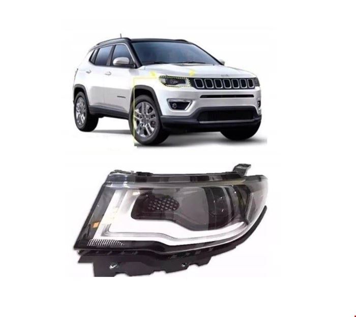 ÖN FAR SOL ( HALOJEN MERCEKLİ ) COMPASS 2017- resmi