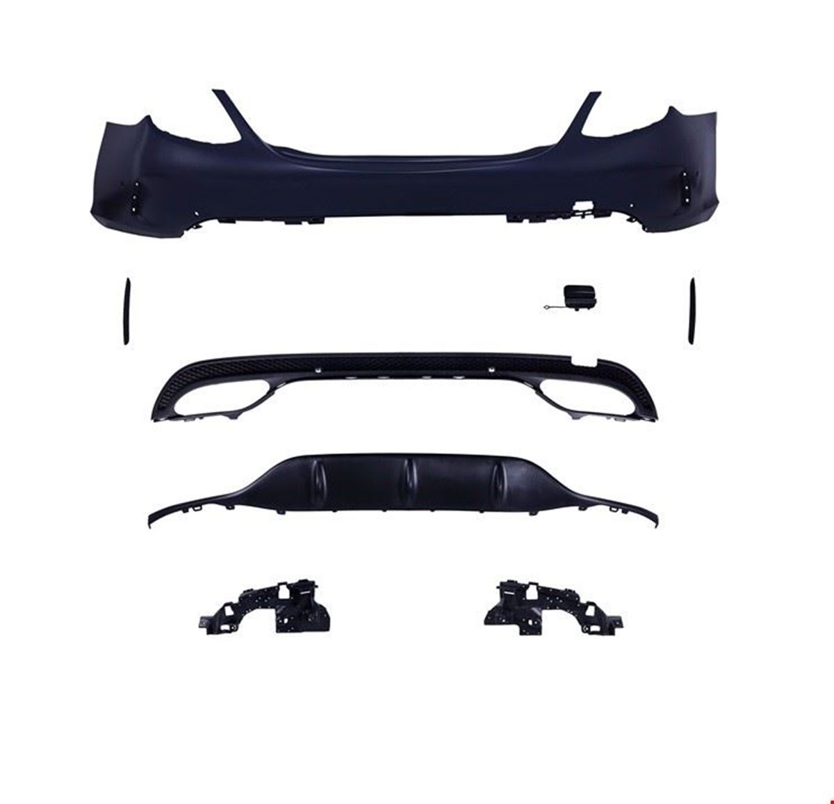 ARKA TAMPON (KOMPLE AMG DİFÜZÖRLÜ) W205 2014- resmi