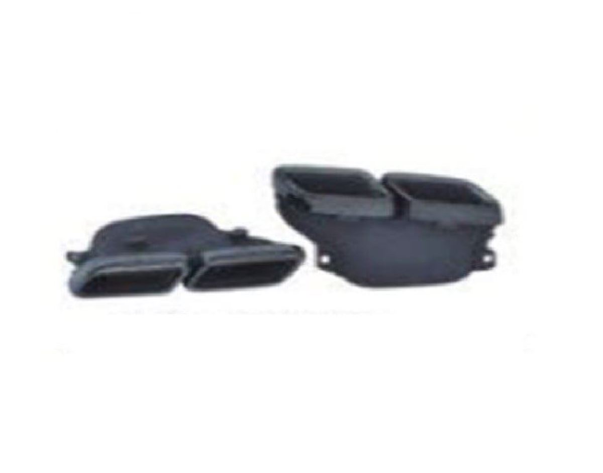 ARKA EGZOZ UCU SET (C63 SİYAH RENK) W205 2014- resmi