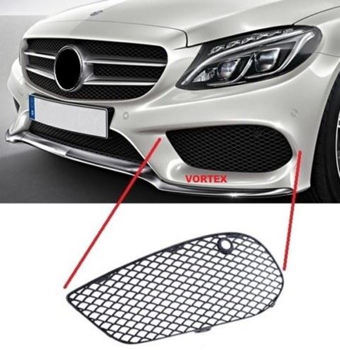 ÖN TAMPON IZGARASI DIŞ SAĞ (AMG) W205 2014- resmi