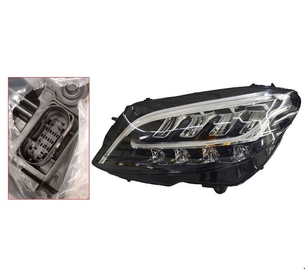 ÖN FAR LED SOL ( 6 PİN ) W205 2019- resmi