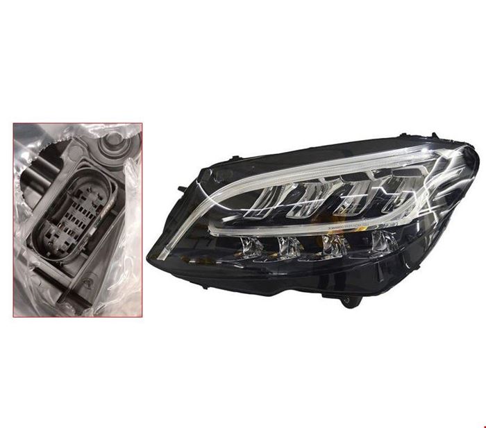 ÖN FAR LED SOL ( 6 PİN ) W205 2019- resmi