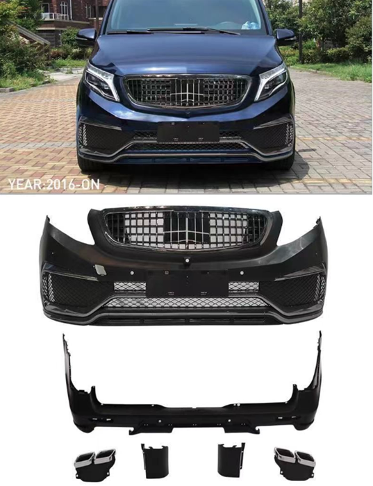 ÖN-ARKA AMG BODY KİT V CLASS W447 2016- resmi
