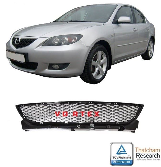 ÖN TAMPON IZGARASI (BRAKETLİ) SEDAN 3 2003- resmi