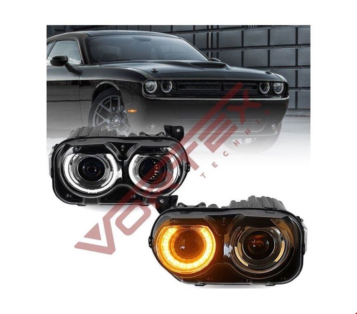 CHALLENGER 2008-2014 İÇİN 2015-2022 LED FAR TAKIMI resmi
