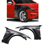 ÖN ÇAMURLUK SETİ R+L (GT350) AL. MUSTANG 2018- resmi