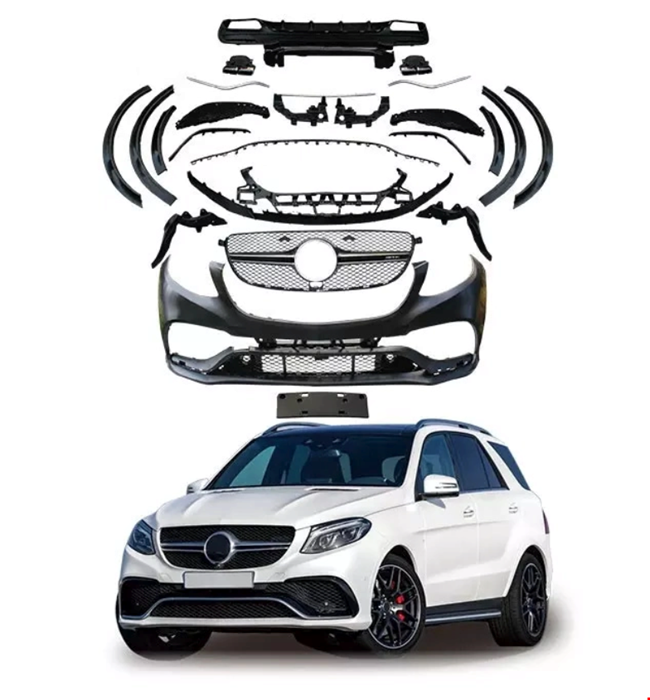 GLE63 AMG BODY KIT W166 2016- resmi