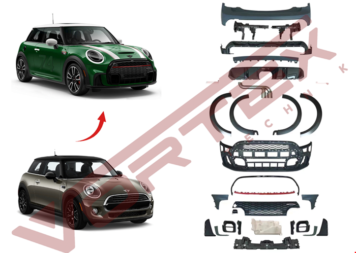 F55 2014- İÇİN 2021- YENİ JCW BODY KIT resmi