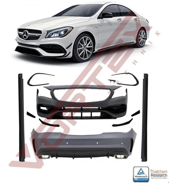 MAKYAJLI KASA W117 CLA45 AMG BODY KIT 2013-2019 resmi