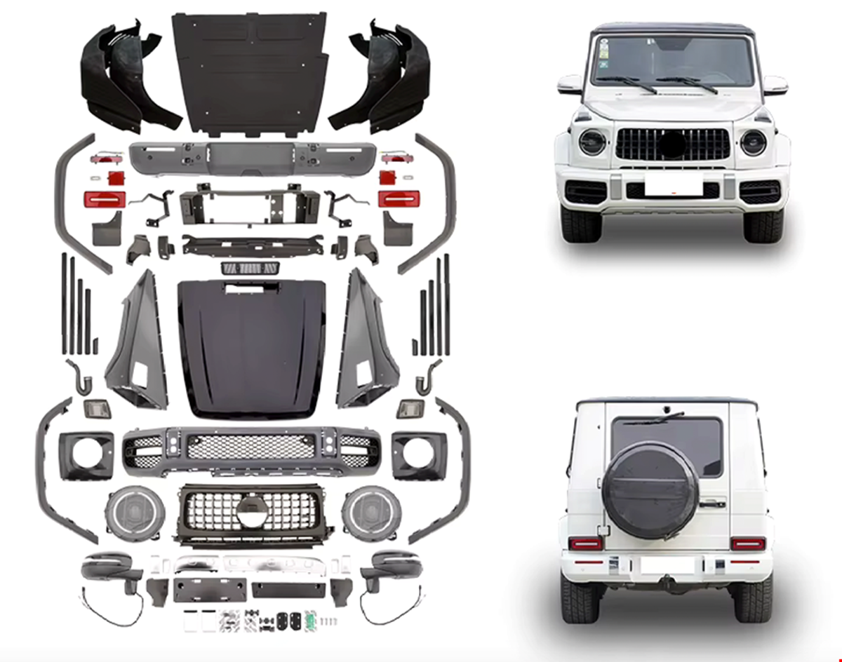W463-W464 YENİ 2020 G63 AMG DÖNÜŞÜM SETİ (1:1) resmi