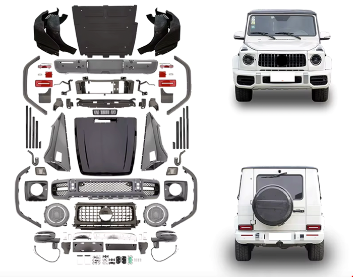 W463-W464 YENİ 2020 G63 AMG DÖNÜŞÜM SETİ (1:1) resmi
