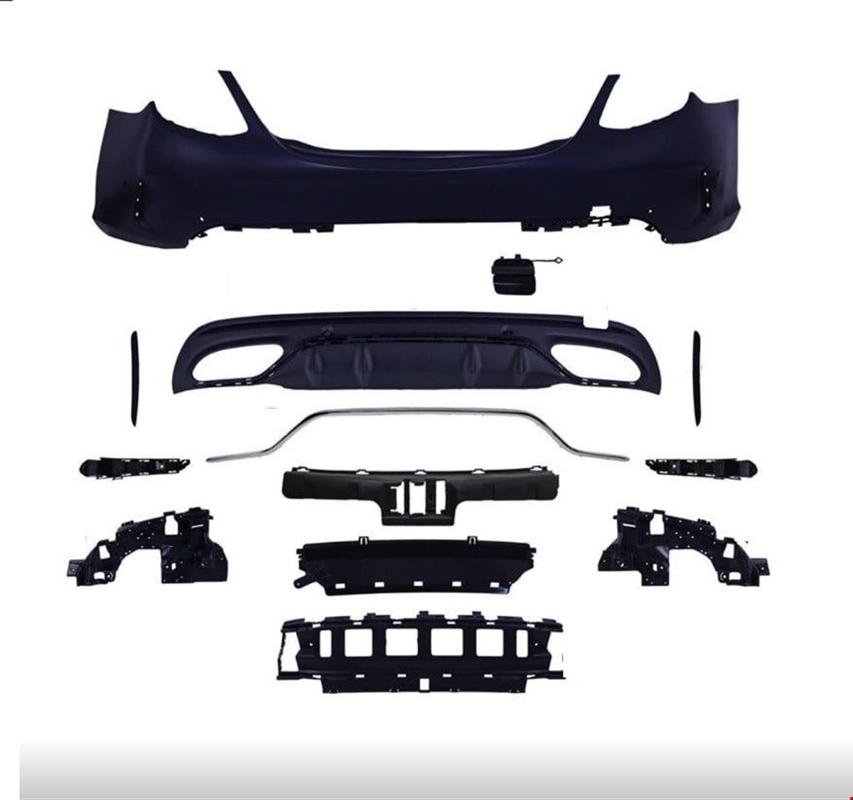 ARKA TAMPON ( KOMPLE AMG DİFÜZÖRLÜ ) W205 2019- resmi