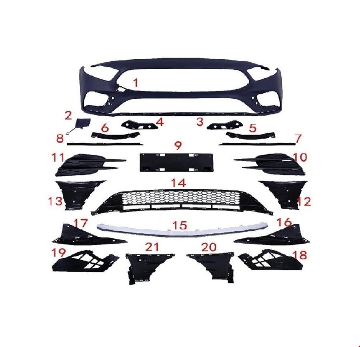 ÖN TAMPON SET AMG W177 2020- resmi