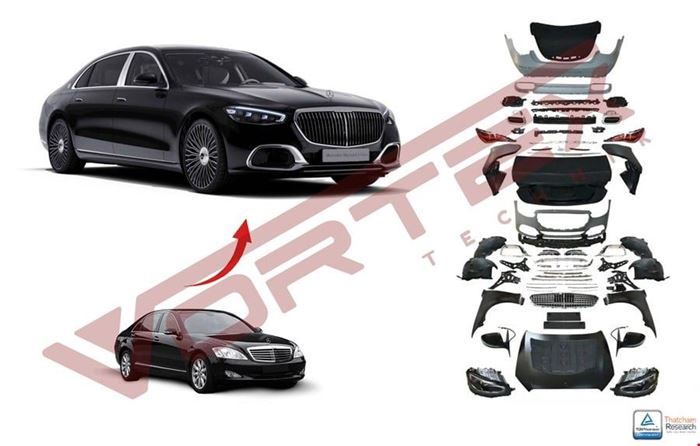 W221 2006- İÇİN W223 2022- MAYBACH DÖNÜŞÜM SETİ resmi