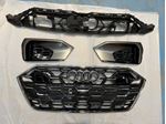 ÖN PANJUR+TAMPON IZGARA SET (KROM) A7 2023- resmi