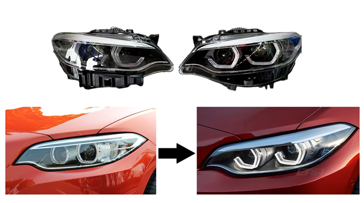 F22 2013- XENON İÇİN 2016- FULL LED FAR SETİ resmi