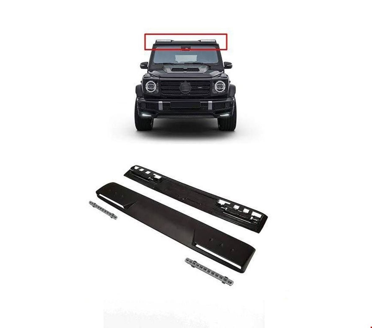 ÖN TAVAN SPOYLERİ (LEDLER İLE) BRABUS W463 2008- resmi