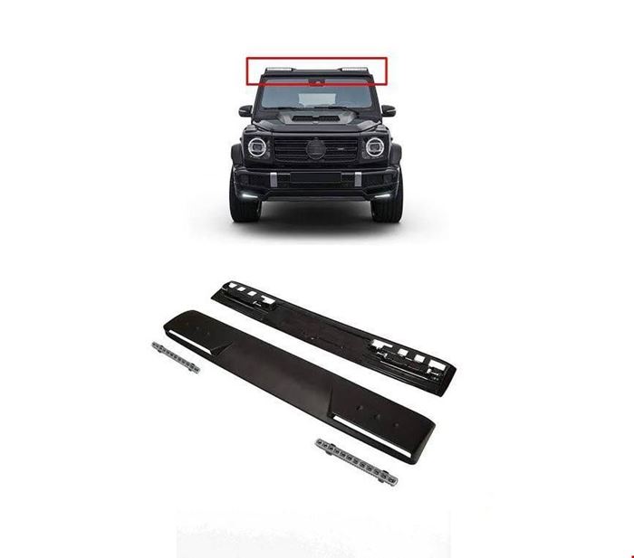 ÖN TAVAN SPOYLERİ (LEDLER İLE) BRABUS W463 2008- resmi