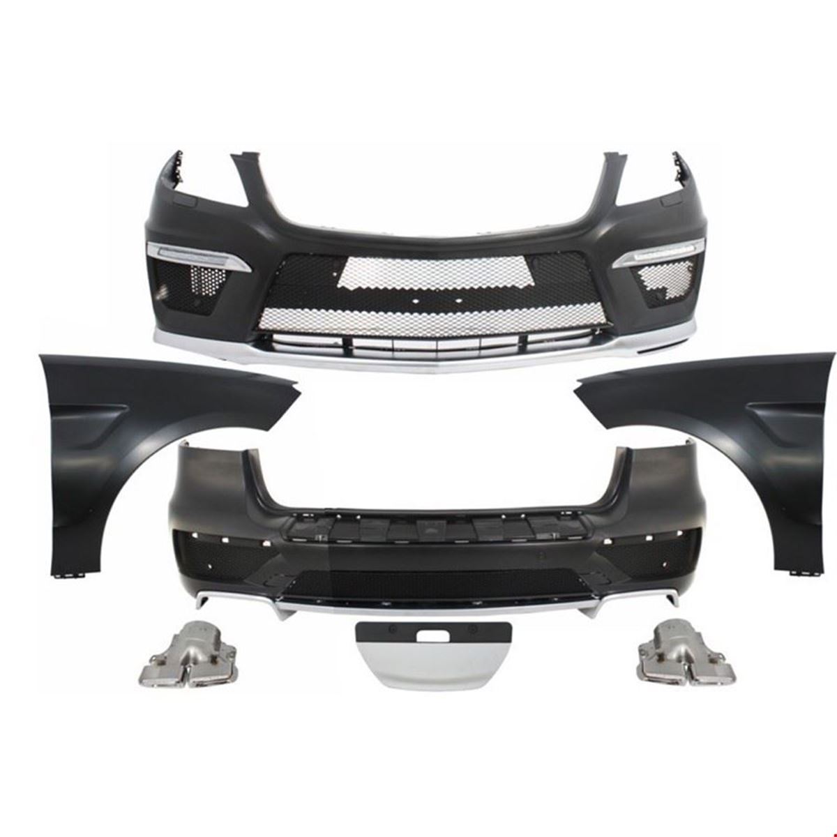 ML63 AMG BODY KIT (TAMPON+ÇAMURLUK) W166 2012- resmi