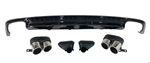 S6 ARKA DİFÜZÖR SET (KROM EGZOZLU) A6 2020- resmi