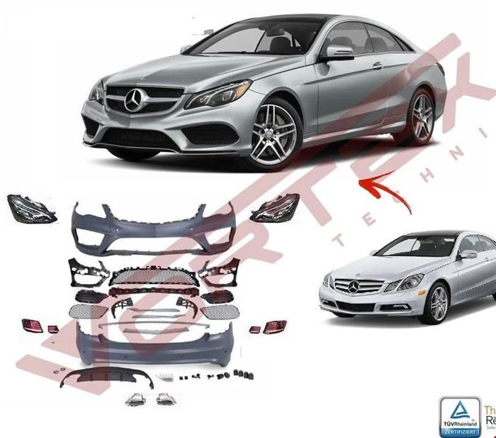 W207 2009- İÇİN 2013-2017 DÖNÜŞÜM SETİ KOMPLE resmi
