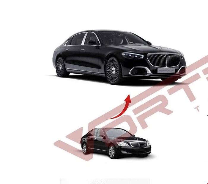 W221 2006- MODELİ W222 2018- MAYBACH DÖNÜŞÜM SETİ resmi