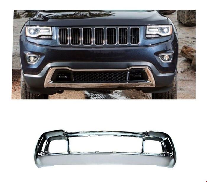 ÖN TAMPON ALT KROM ÇERÇEVE GRAND CHEROKEE 2014- resmi