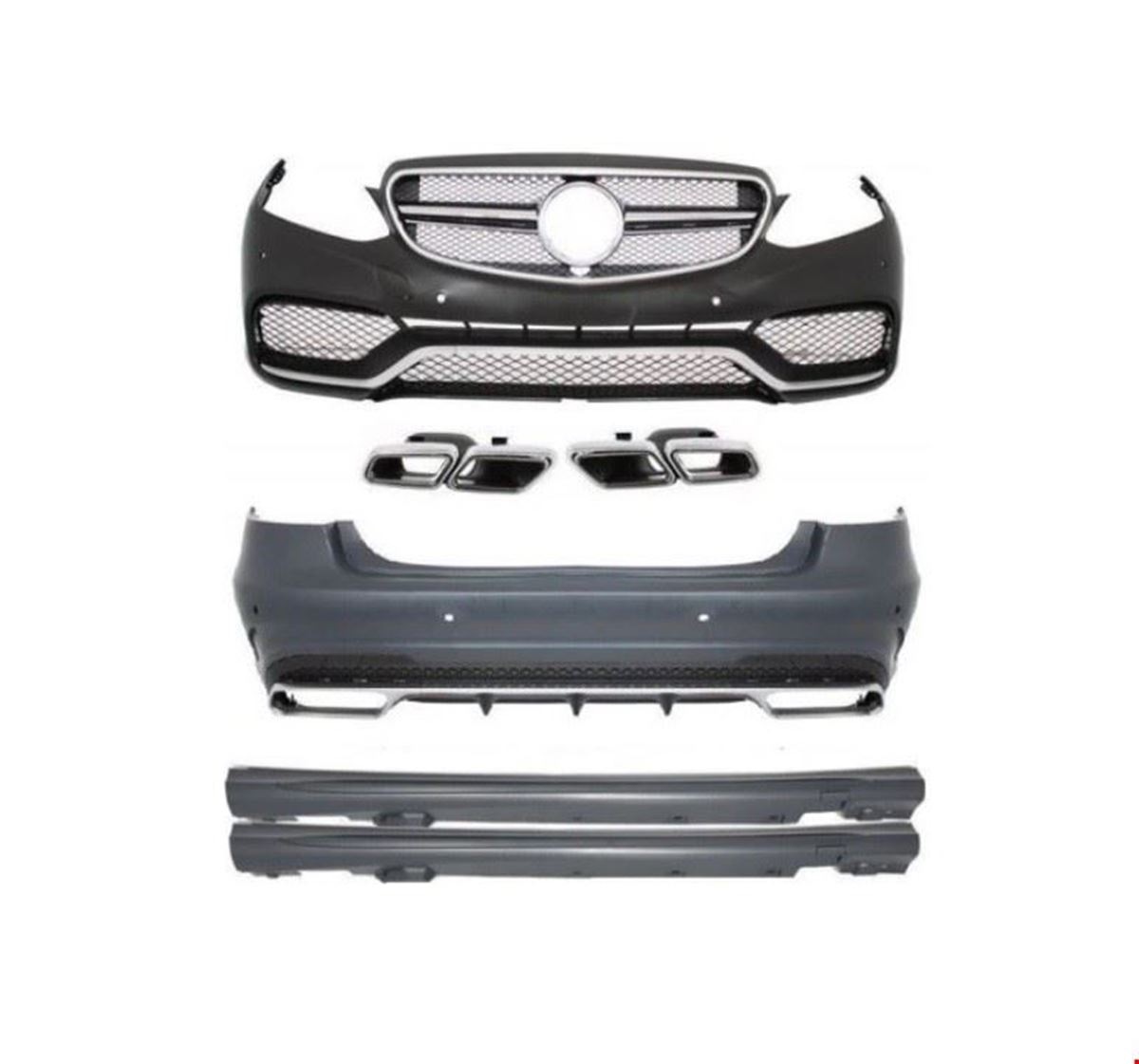 E63 AMG BODY KIT (ÖN-ARKA-MARŞBİYEL) W212 2013- resmi
