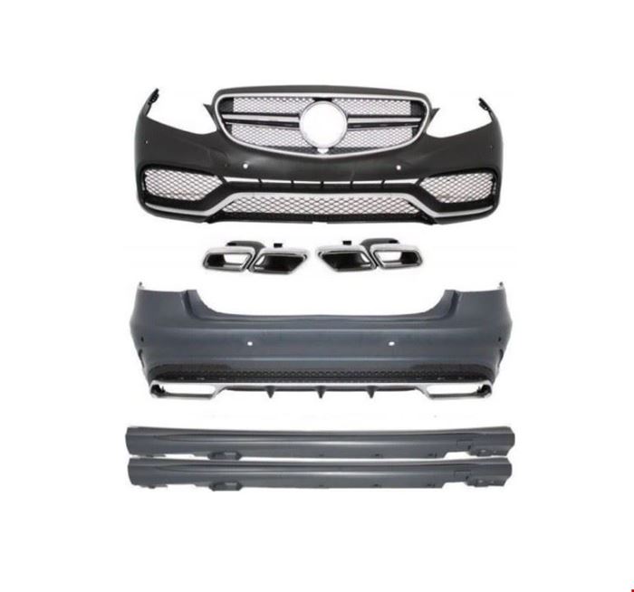 E63 AMG BODY KIT (ÖN-ARKA-MARŞBİYEL) W212 2013- resmi