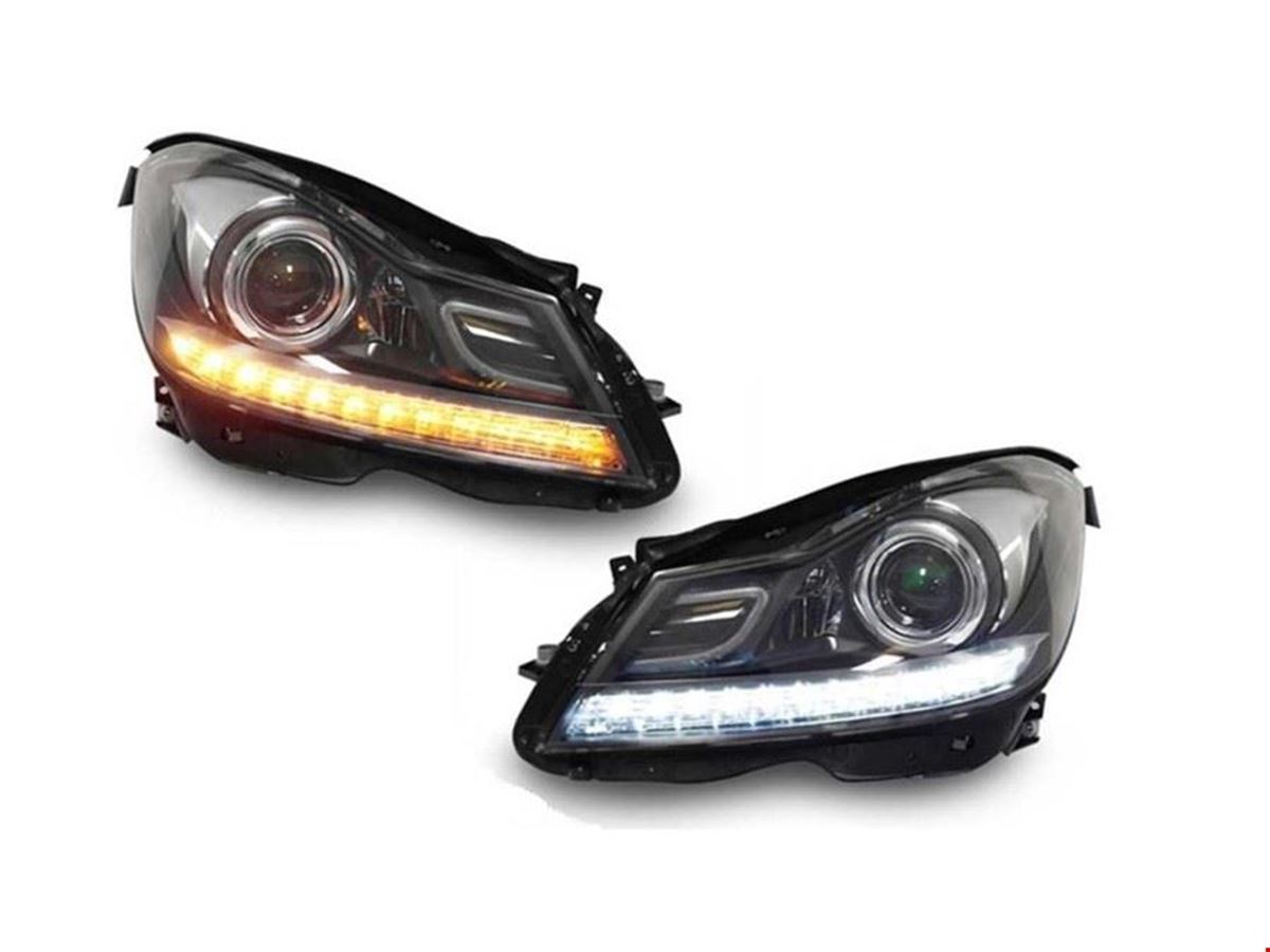 ÖN FAR SET ( HOLOJENİ-XENONA ÇEVİRME ) W204 2011- resmi