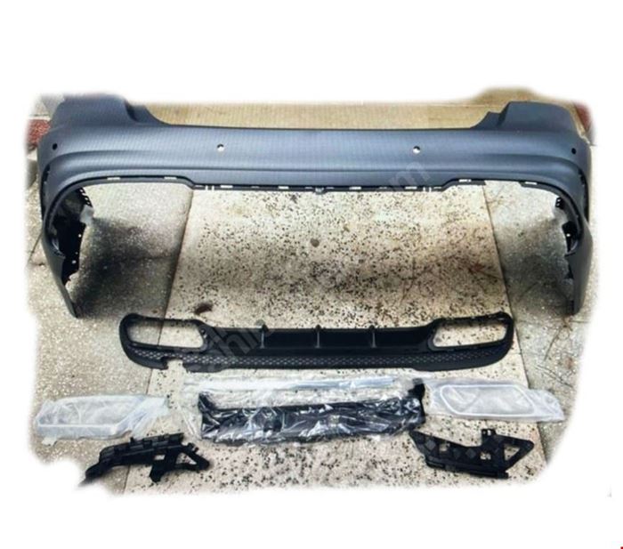 ARKA TAMPON KOMPLE (EGZOZ DAHİL) E63 AMG W212 2013 resmi