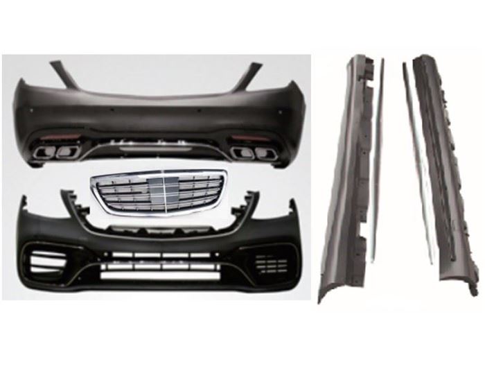 S63 AMG SET KOMPLE (PANJUR DAHİL) W222 2018- resmi